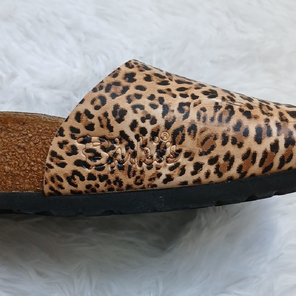 Birkenstock Birki's Leopard Print Madrid Sandals - Picture 8 of 16